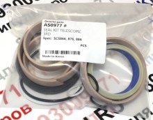 Комплект манжет (3) секции стрелы КМУ Сусан SCS746-747-866-876 (с оригинальными манжетами)